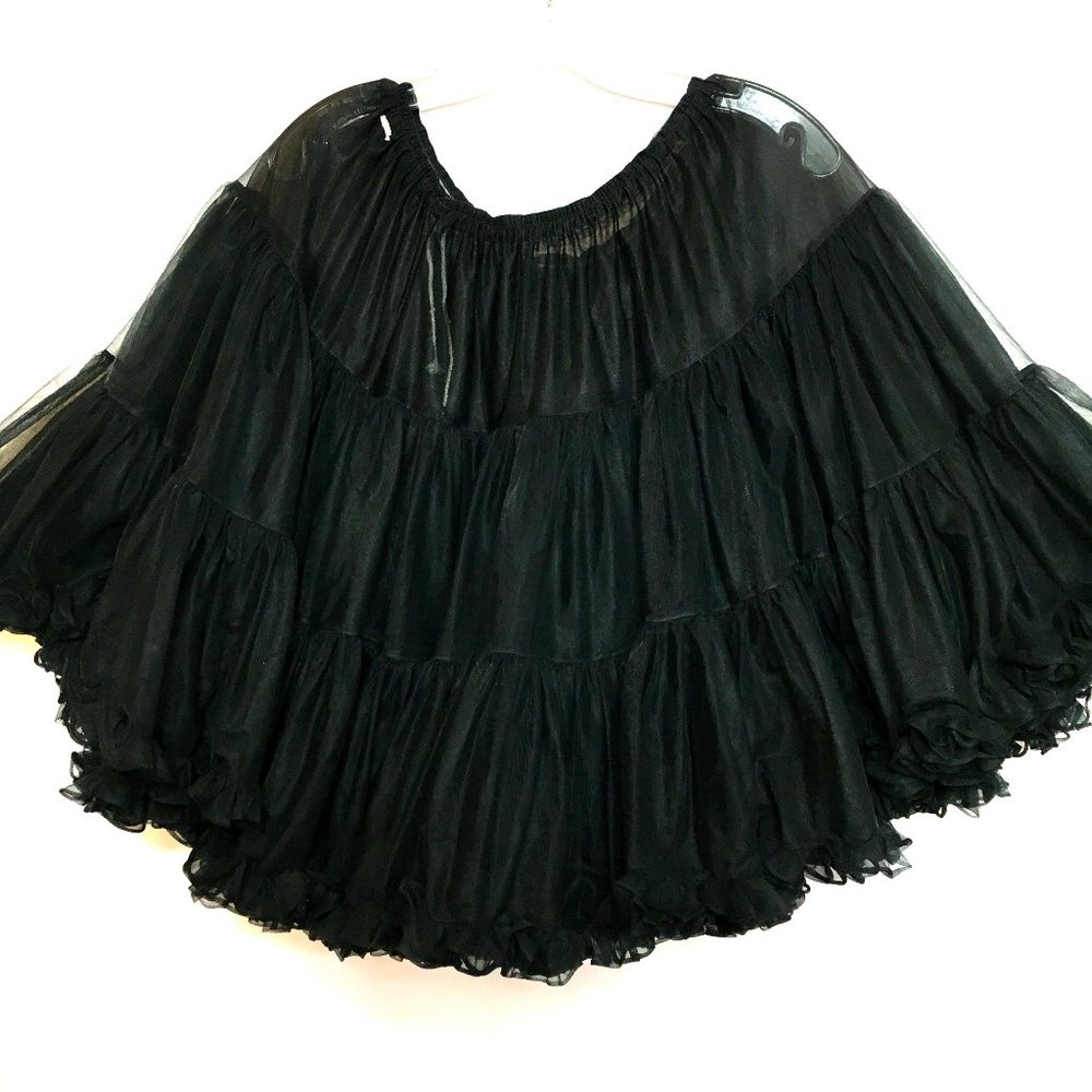 50's Poodle Slip Square Dance Nylon Can Can Slip Vtg
